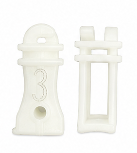 Small Hook White Insulator
